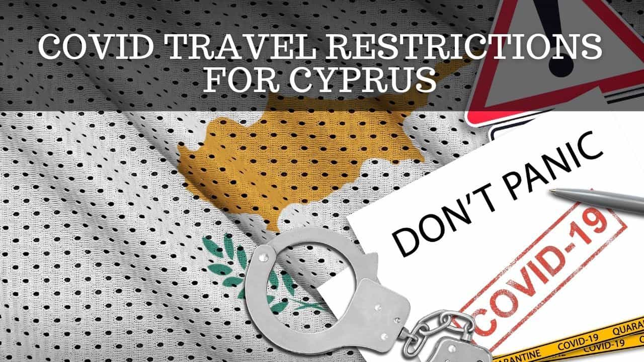covid19 restrictions for Cyprus