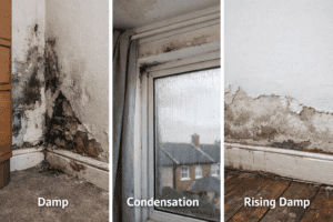 How to Spot Damp vs Condensation vs Rising Damp