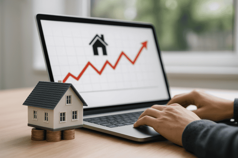 Online Platforms Make Property Prices Rise and Fall
